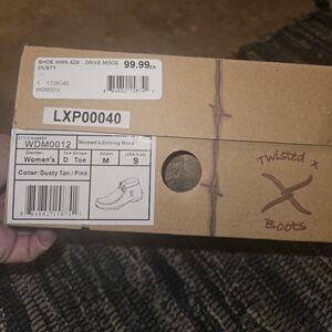 Twisted X Adult Chucas - Dusty Tan and Pink